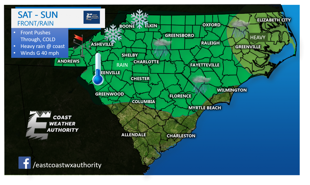 Mixed Bag of Tricks This Weekend - Carolina Weather Association