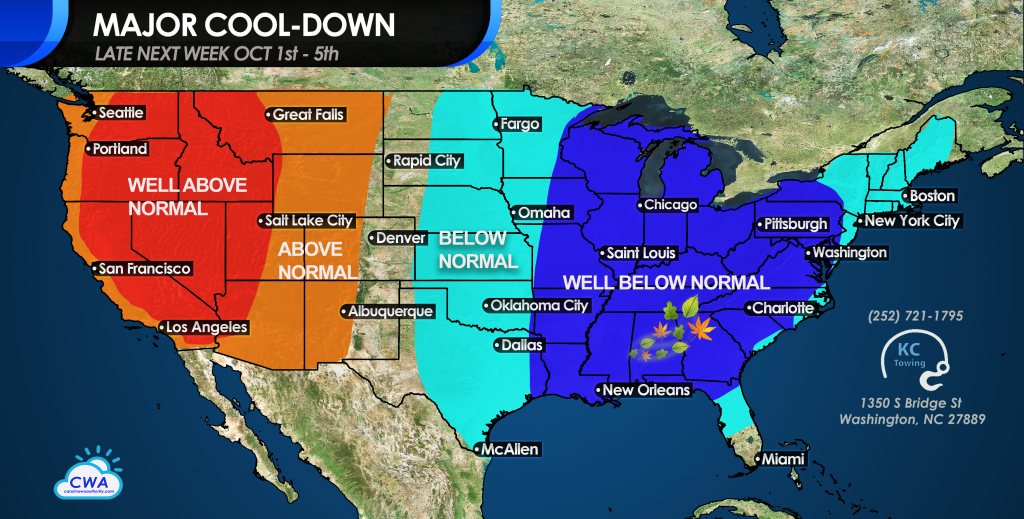 Cold Grips Carolinas Next Week, Record Lows Possible - Carolina Weather ...