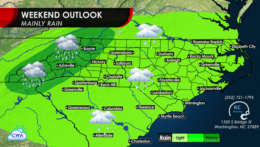 Weekend Outlook for the Carolinas - Carolina Weather Authority