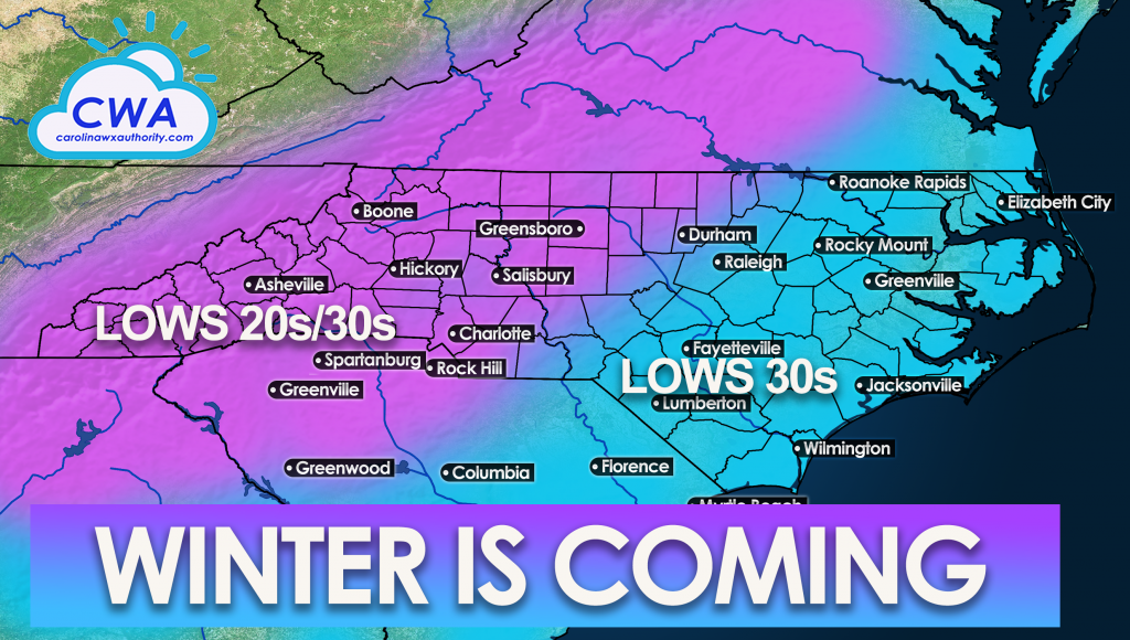 December Freeze to Strike the Southeast - Carolina Weather Authority