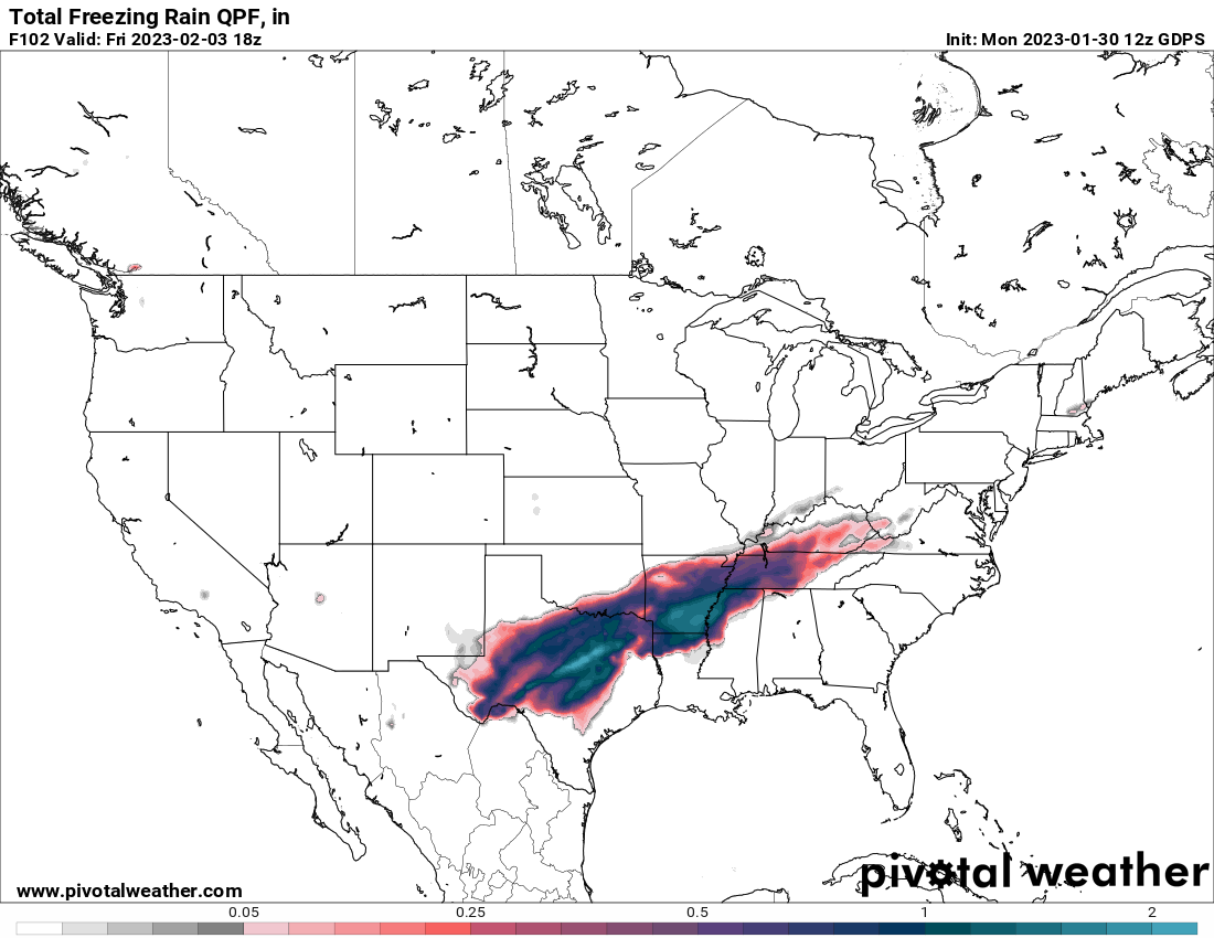 End of Week Set to See a Cold Snap; Rounds of Rain; Icestorm West ...