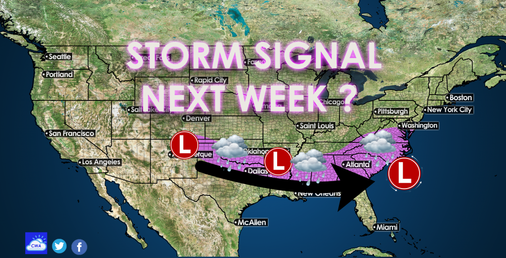 Southeast Storm Could Approach By Next Weekend - Carolina Weather Authority